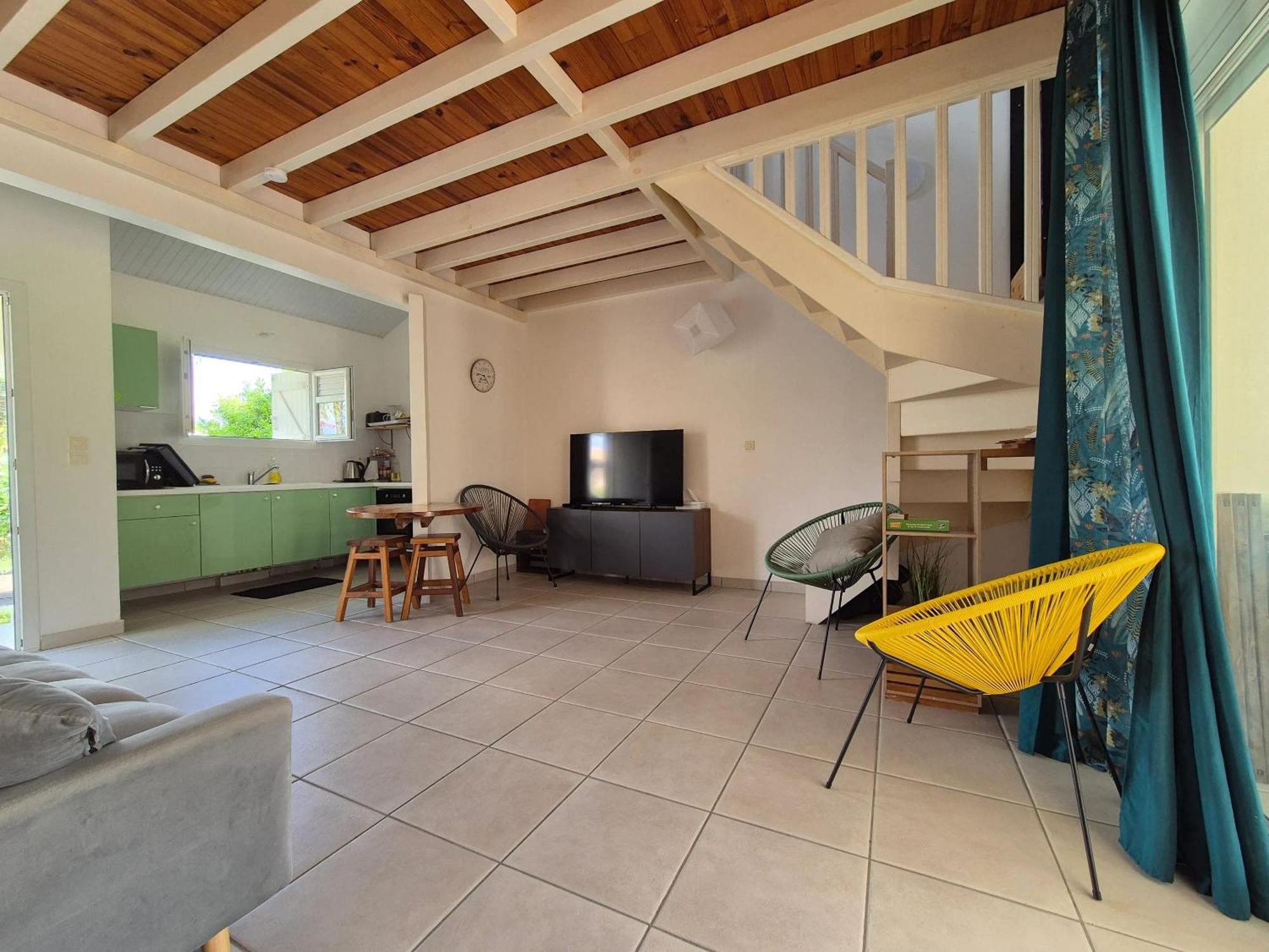 Maison Charmante A Sainte-Anne Avec Jardin Et Pergola En Bois. Extérieur photo